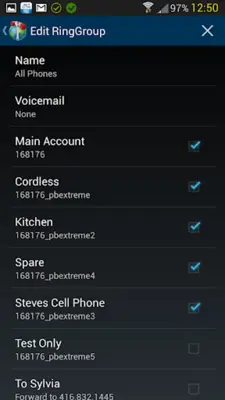 VoIP.ms Console android App screenshot 1